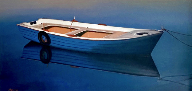 Serenity 1999 Oil on Canvas by Tom Swimm - For Sale on Art Brokerage