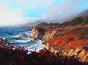 Big Sur Grandeur 2011 36x48 California Original Painting by Tom Swimm - 0