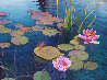 Floating Colors 2016 36x48 Original Painting by Tom Swimm - 0 Floating Colors 2016 36x48 Original Painting by Tom Swimm - 0