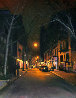 East Side Night 2015 28x22 New York Original Painting by Tom Swimm - 0 East Side Night 2015 28x22 New York Original Painting by Tom Swimm - 0