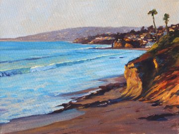Laguna Coast 2016 18x24 - California  Original Painting - Tom Swimm