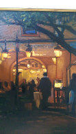 Night At the Bistro 2008 22x26 Original Painting by Tom Swimm - 1 Night At the Bistro 2008 22x26 Original Painting by Tom Swimm - 1