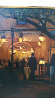 Night At the Bistro 2008 22x26 Original Painting by Tom Swimm - 1
