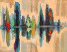 Canoe Lake Series (Set of 5) Original Painting by Kurt Swinghammer - 0