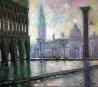Piazzetta San Marco 2002 32x36 Original Painting by Edward Tabachnik - 0