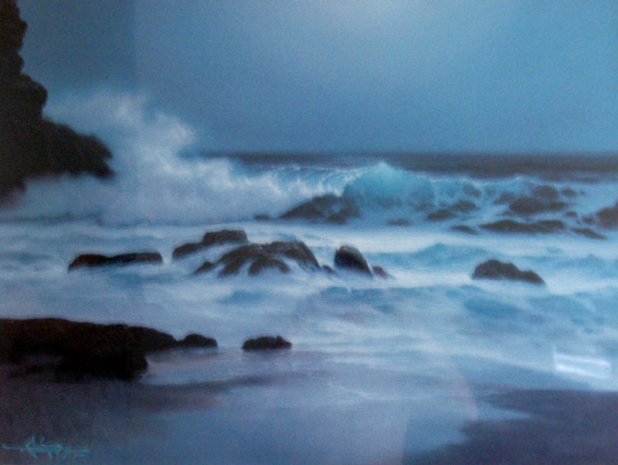 Pensive Hawaii 1992 w Remarque Limited Edition Print by Roy Tabora Pensive Hawaii 1992 w Remarque Limited Edition Print by Roy Tabora