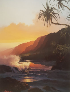 Last Rays of Summer AP 1986 w Remarque Limited Edition Print - Roy Tabora
