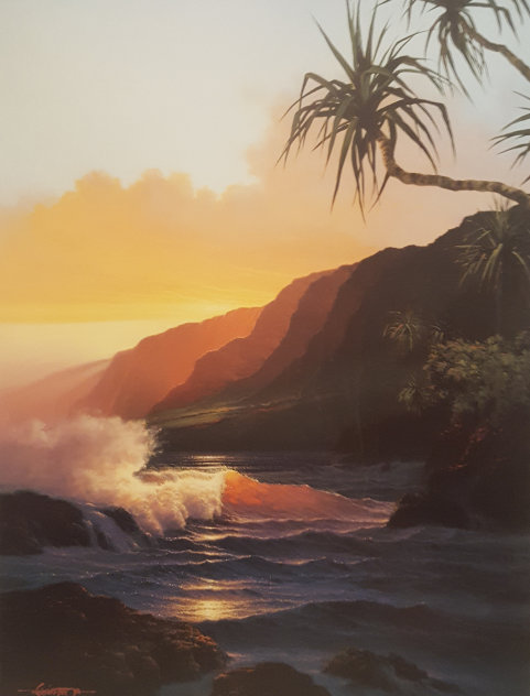 Last Rays of Summer AP 1986 w Remarque Limited Edition Print by Roy Tabora