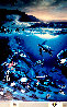 Above & Below 1989 Embellished with Remarque Limited Edition Print by Roy Tabora - 0 Above & Below 1989 Embellished with Remarque Limited Edition Print by Roy Tabora - 0