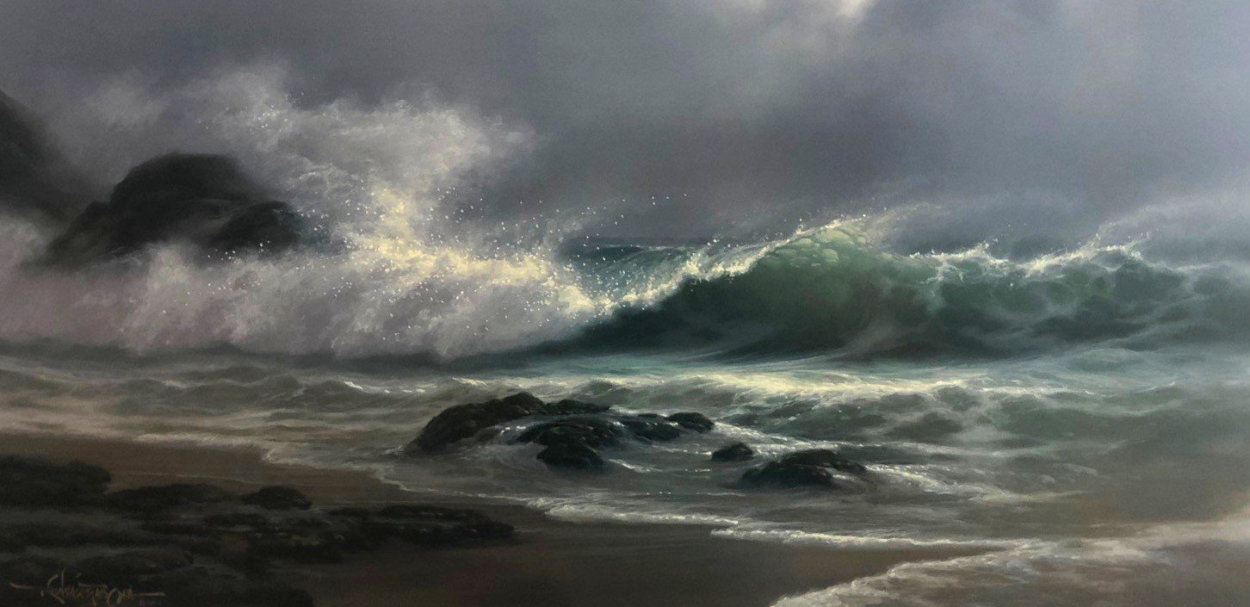 Tempest 1995 Limited Edition Print by Roy Tabora Tempest 1995 Limited Edition Print by Roy Tabora