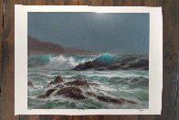 Moonlit Surf Limited Edition Print by Roy Tabora - 1