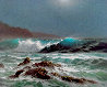 Moonlit Surf 1993 - Hawaii Limited Edition Print by Roy Tabora - 0