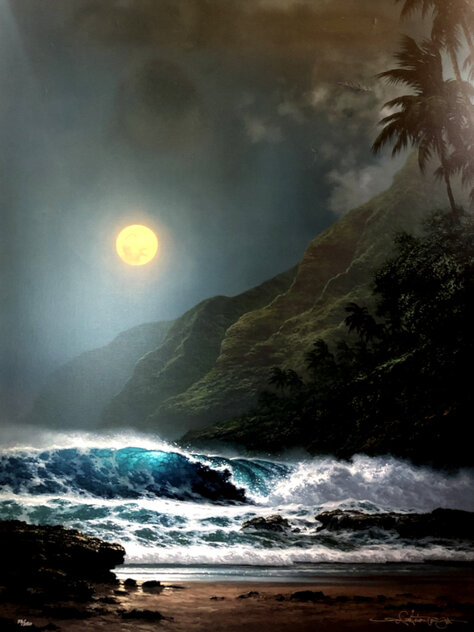 Nocturne 2005 Giclee on Canvas 36x27 by Roy Tabora - For Sale on