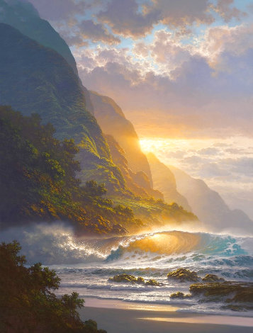 Heaven on Earth 2005 Embellished - Hawaii - Huge Limited Edition Print - Roy Tabora