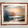A Summer Days Glow 1986 - Signed Twice - Koa Frame Limited Edition Print by Roy Tabora - 1