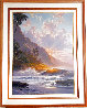Behold the Summer Sun 48x38 - Huge - Hawaii - Koa Frame Limited Edition Print by Roy Tabora - 1