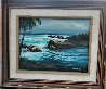Untitled Seascape 1982 16x20 Original Painting by Roy Tabora - 1