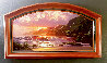 Renaissance 2010 Embellished - Huge 32x56 - Koa Frame - Hawaii Limited Edition Print by Roy Tabora - 1