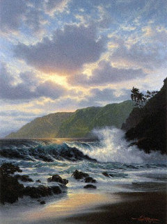 Island Rapture With Remarque Hawaii Limited Edition Print - Roy Tabora