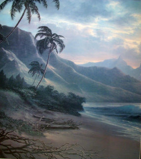 Forever Paradise Diptych, Hawaii Limited Edition Print - Roy Tabora Forever Paradise Diptych, Hawaii Limited Edition Print - Roy Tabora