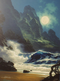 When the Night Calls 1999 40x30 Super Huge Limited Edition Print - Roy Tabora When the Night Calls 1999 40x30 Super Huge Limited Edition Print - Roy Tabora