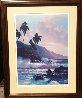 Evening Splendor 1985  - Huge - Hawaii Limited Edition Print by Roy Tabora - 1