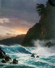 Evening Winds 1995 - Huge - Hawaii Limited Edition Print by Roy Tabora - 2