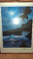 Reflections of a Tropical Moon 1987 w Remarque Limited Edition Print by Roy Tabora - 1 Reflections of a Tropical Moon 1987 w Remarque Limited Edition Print by Roy Tabora - 1