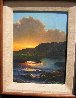 Kai Poi (Breaking Waves) 1985 Kauai 22x9, Hawaii Original Painting by Roy Tabora - 1 Kai Poi (Breaking Waves) 1985 Kauai 22x9, Hawaii Original Painting by Roy Tabora - 1