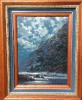 Azure Dreams 2006 17x21 Original Painting by Roy Tabora - 1 Azure Dreams 2006 17x21 Original Painting by Roy Tabora - 1