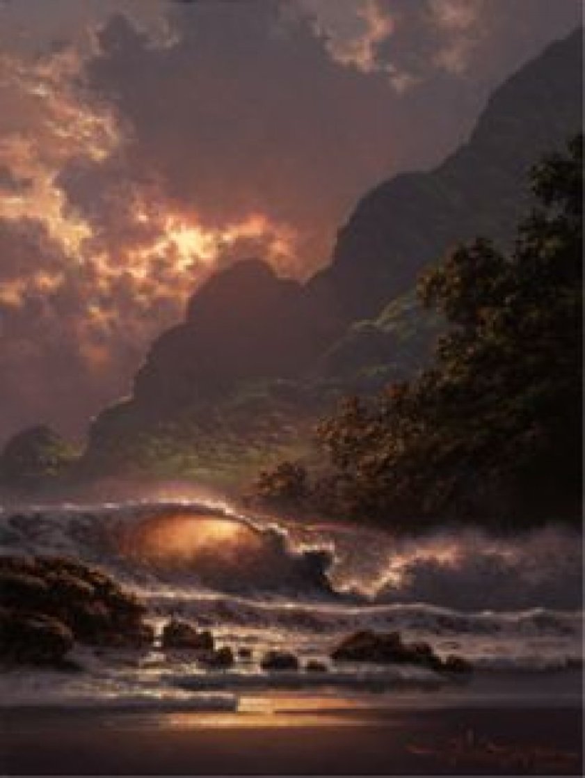 Evening Ablaze 2005 Limited Edition Print by Roy Tabora Evening Ablaze 2005 Limited Edition Print by Roy Tabora