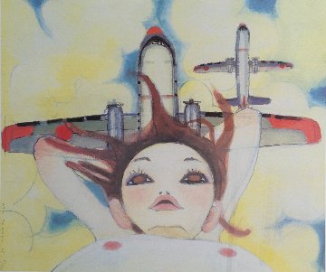 Fallin’ Manma Air 2005 Limited Edition Print - Aya Takano Fallin’ Manma Air 2005 Limited Edition Print - Aya Takano