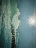 High Surf 1983 51x43 Huge Original Painting by Seikichi Takara - 1