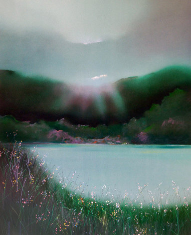 Lake Arakat 1987 Limited Edition Print - Seikichi Takara