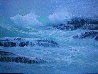 High Tide 1985 15x18 Original Painting by Seikichi Takara - 1