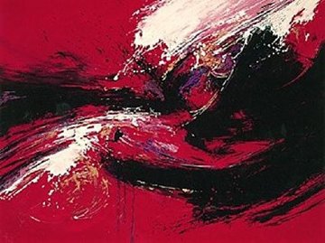 Red Karma 1991 Limited Edition Print - Seikichi Takara Red Karma 1991 Limited Edition Print - Seikichi Takara