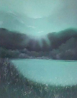 Lake Arakat 1983 Limited Edition Print - Seikichi Takara Lake Arakat 1983 Limited Edition Print - Seikichi Takara