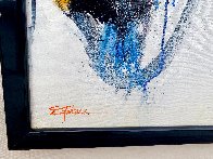 Untitled Abstract Triptych 1988 43x92 Original Painting by Seikichi Takara - 5 Untitled Abstract Triptych 1988 43x92 Original Painting by Seikichi Takara - 5