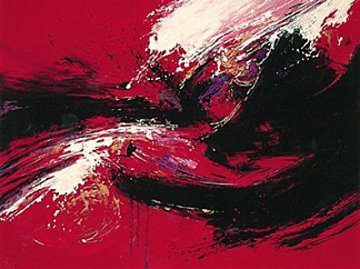 Red Karma 1990 Limited Edition Print - Seikichi Takara Red Karma 1990 Limited Edition Print - Seikichi Takara