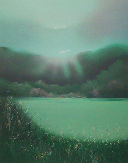 Lake Arakat PP 1983 Limited Edition Print - Seikichi Takara Lake Arakat PP 1983 Limited Edition Print - Seikichi Takara