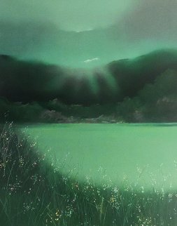 Lake Apakat 1983 Limited Edition Print - Seikichi Takara Lake Apakat 1983 Limited Edition Print - Seikichi Takara