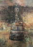 Fountain 2003 22x17 Original Painting by Chiu Tak Hak - 0