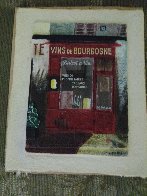 Burgundy Wine (Vins De Bourgogne) 1996 12x9 Original Painting by Chiu Tak Hak - 1 Burgundy Wine (Vins De Bourgogne) 1996 12x9 Original Painting by Chiu Tak Hak - 1