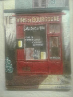 Burgundy Wine (Vins De Bourgogne) 1996 12x9 Original Painting by Chiu Tak Hak - 5 Burgundy Wine (Vins De Bourgogne) 1996 12x9 Original Painting by Chiu Tak Hak - 5