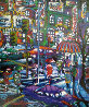 City Exploring And Rainy Night, Set of 2 Paintings  1996 29x25 Original Painting by James Talmadge - 0