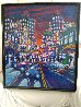 City Exploring And Rainy Night, Set of 2 Paintings  1996 29x25 Original Painting by James Talmadge - 5