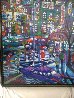 City Exploring And Rainy Night, Set of 2 Paintings  1996 29x25 Original Painting by James Talmadge - 4