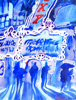 Roxy 1947 33x27 Original Painting - James Talmadge Roxy 1947 33x27 Original Painting - James Talmadge