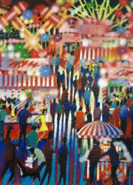 Opening Night At The Carnival AP Limited Edition Print by James Talmadge