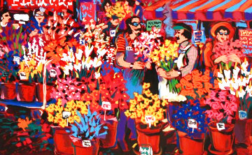 Flower Shop Limited Edition Print - James Talmadge Flower Shop Limited Edition Print - James Talmadge